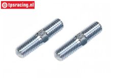 FG6100/03 Stahl Gewindestange M8 L/R-L36 mm, 2 St.