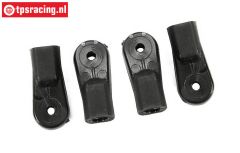 FG6477/04 Kunststoffgelenk Alu-Achsschenkel hinten, 4 st
