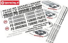FG6571 FG Aufkleber Grau, Set