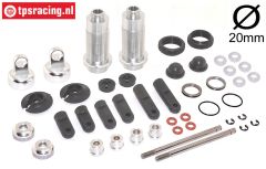 FG66295 Tuning Stoßdämpfer Ø20-L130 mm, Set