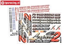 FG67165 Dekorbogen FG Leopard 2WD, Set