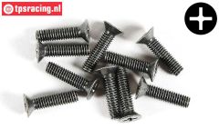 FG6718/14 Senkkopf schraube Kreuz M4-L14 mm, 10 st.
