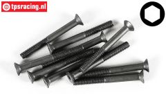 FG6720/40 Senkkopf schraube M4-L40 mm, 10 st.