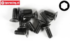FG6723/16 Senkkopf schraube M6-L16 mm, 10 st.