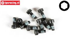 FG6724/09 Zylinderkopf schraube M3-L9 mm Loctite, 10 st.