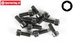 FG6725/10 Zylinderkopf schraube M4-L10 mm, 10 st.