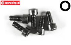 FG6727/14 Zylinderkopf schraube M6-L14 mm, 5 st.