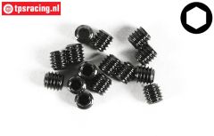FG6728/03 Madeschrauben M3-L3 mm, 15 st.