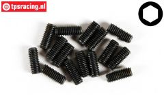 FG6729/10 Gewindestange M4-L10 mm, 15 st.
