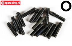 FG6729/16 Gewindestange M4-L16 mm, 15 st.