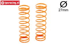 FG67302 Stoßd. feder orange Ø27-Ø2,4-L105 mm, 2 St.