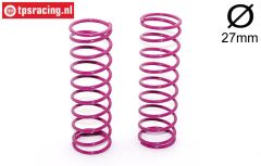 FG67304 Stoßd. feder violett Ø27-Ø2,6-L105 mm, 2 St.