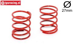 FG67313 Stoßd. feder rot Ø27-Ø2,5-L40 mm, 2 St.