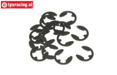 TPS6732/05 Sicherungsscheibe Schwarz Ø5 mm, 15 St.