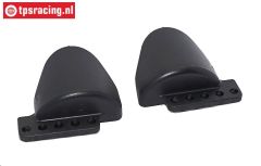 FG67336 Stoßdämpfer-Schutz Schwarz, 2 st.