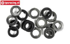 FG6734/06 Stahlscheibe Ø6,4-Ø9-H1,0 mm, 15 St.