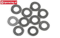 FG6742 Stahl Passcheibe Ø7-Ø13-H0,3 mm, 10 St.