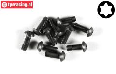 FG6924/08 Torx Linsenkopf schraube M3-L8 mm, 10 St.