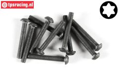 FG6924/2 Torx Linsenkopf schraube M3-L20 mm, 10 St.