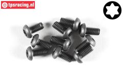 FG6925/10 Torx Linsenkopf schraube M4-L10 mm, 10 St.