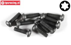FG6925/14 Torx Linsenkopf schraube M4-L14 mm, 10 St.