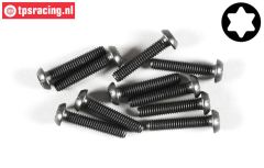 FG6925/20 Torx Linsenkopf schraube M4-L20 mm, 10 St.