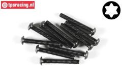 FG6925/30 Torx Linsenkopf schraube M4-L30 mm, 10 St.