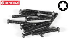 FG6925/35 Torx Linsenkopf schraube M4-L35 mm, 10 St.