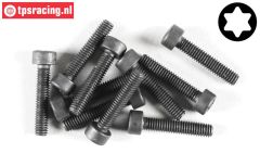 FG6932/16 Torx Zylinderkop schraube M4-L16 mm, 10 St.