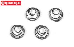 FG7080/04 Konische Feder antriebswellen Ø11-H8 mm, 4 St.
