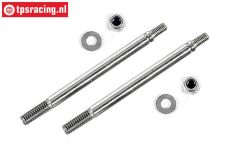 FG7090/02 Stoßd. Stange mit gewinde Ø4-L55 mm, 2 St.
