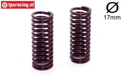 FG7185 Stoßdämpferfeder Violett Ø17-Ø2,6-L58 mm, 2 St.