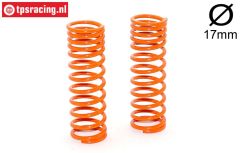 FG7196 Stoßd. feder progres. Orange Ø17-Ø2,2-L68 mm, 2 St.