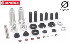 FG7200 Tuning Stoßdämpfer Ø16-L110 mm, Set