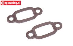 ZN0010 Zenoah Schalldämpfer dichtung mit Stahlkern, 2 st.