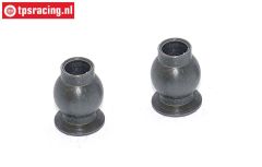 FG7475/04 Alu-Silicium Gelenkkugel Ø5/Ø10-H15, 2 St.