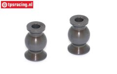FG7475/06 Alu-Silicium Gelenkkugel Ø4/Ø10-H15, 2 St.