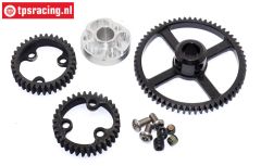 FG7750 Stahl zahnrad 34/35-62T, Set