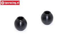 FG8081 Stahl Gelenkkugel Ø4-Ø10-H10 mm, 2 St.
