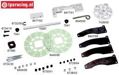 FG8447 Doppelte Antriebs-Scheibenbremse, Set