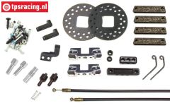 FG8452 Bowdenzug-Bremsen hinten 1/5-1/6, Set
