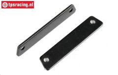 FG8456 Stahl Bremsplatten, 2 St.