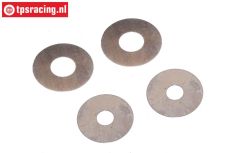 FG8495 Stahl Passcheibe, 4 st.