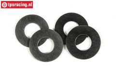 FG8600/12 Stahl Passcheibe Ø8-Ø16-H0,1 mm, 4 St.