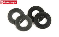 FG8600/13 Stahl Passcheibe Ø8-Ø16-H0,5 mm, 4 St.