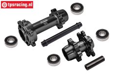 MX0067-BK PROMOTO Alu-Radachsen Schwarz, Set