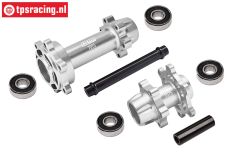 MX0067-S PROMOTO Alu-Radachsen Silber, Set