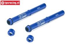 MX142-B PROMOTO Stoßd. Gehause vorne Blau, Set