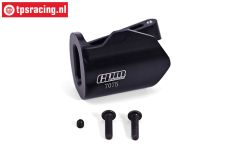 MX388-BK PROMOTO Alu-Auspuff Schwarz, 1 St.