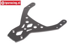 HPI102170 Platte vorne oben Gun Metal, 1 st.
